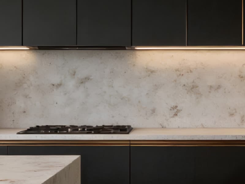 A GELO Solid Surface entrega projeto de grande escala para cozinhas e banheiros nos EUA.